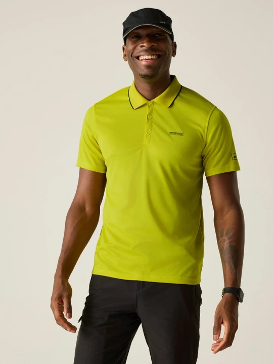 Zdjęcie produktu Regatta Funkcyjna koszulka polo "Maverik V" w kolorze zielonym rozmiar: XL