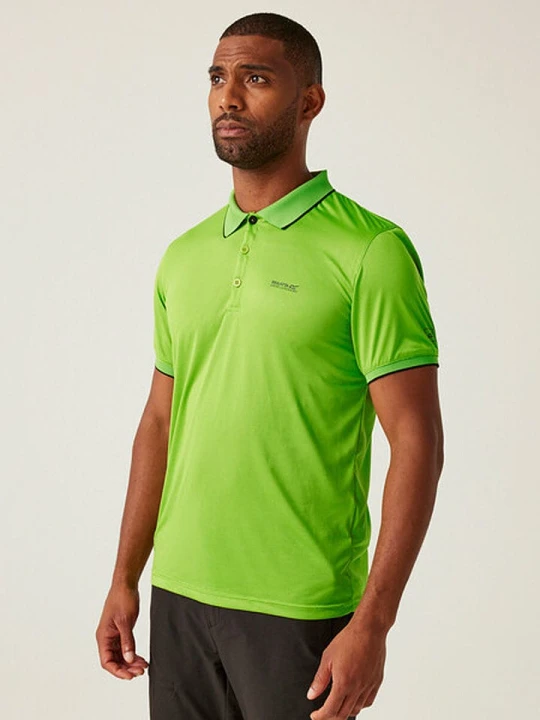 Zdjęcie produktu Regatta Funkcyjna koszulka polo "Remex II" w kolorze zielonym rozmiar: 4XL