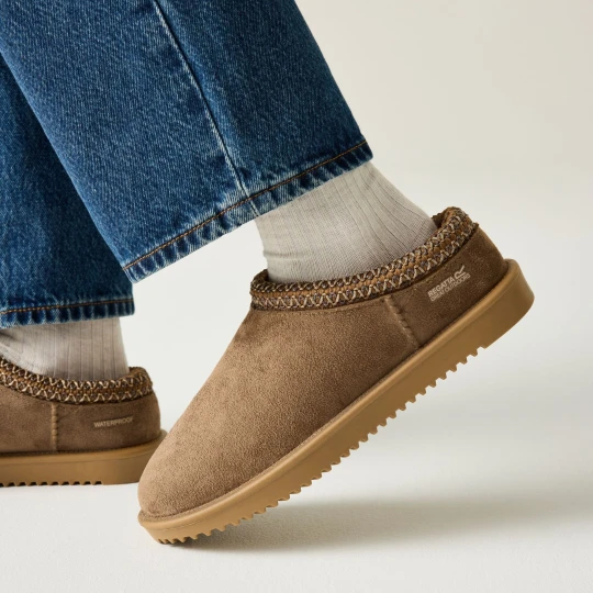 Zdjęcie produktu Regatta Kapcie damskie Risley Mules Brązowy