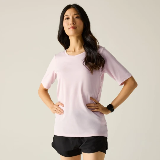 Zdjęcie produktu Regatta Koszulka damska Fingal V-Neck Różowy