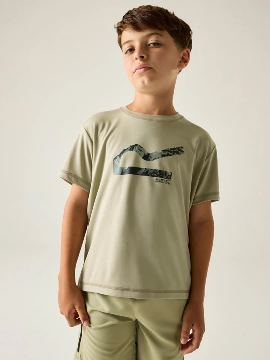 Zdjęcie produktu Regatta Koszulka funkcyjna "Alvarado" w kolorze zielonym rozmiar: 116