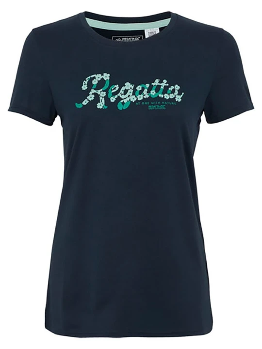 Zdjęcie produktu Regatta Koszulka funkcyjna "Fingal" w kolorze granatowym rozmiar: 40