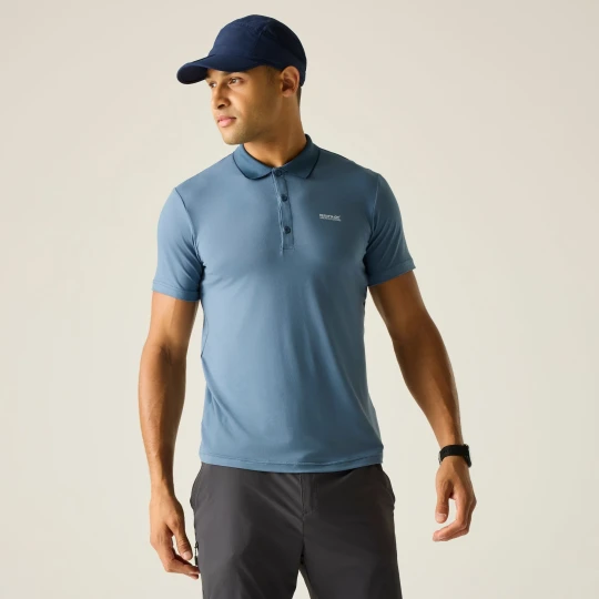 Zdjęcie produktu Regatta Koszulka męska polo Maverik Stretch Niebieski