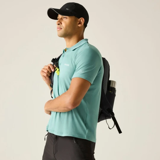 Zdjęcie produktu Regatta Koszulka męska polo Maverik Stretch Zielony