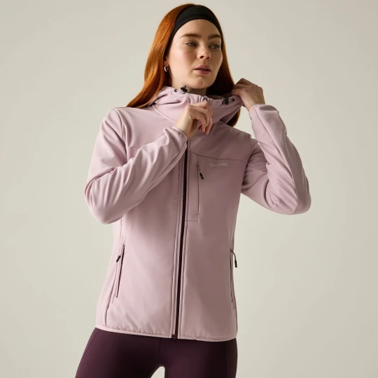 Zdjęcie produktu Regatta Kurtka damska softshell przeciwdeszczowy Ossek Fioletowy