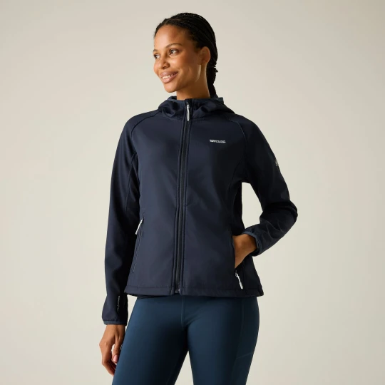 Zdjęcie produktu Regatta Kurtka damska softshell przeciwdeszczowy z kapturem Arec III Niebieski