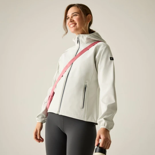 Zdjęcie produktu Regatta Kurtka damska softshell przeciwdeszczowy z kapturem Arec III Szary