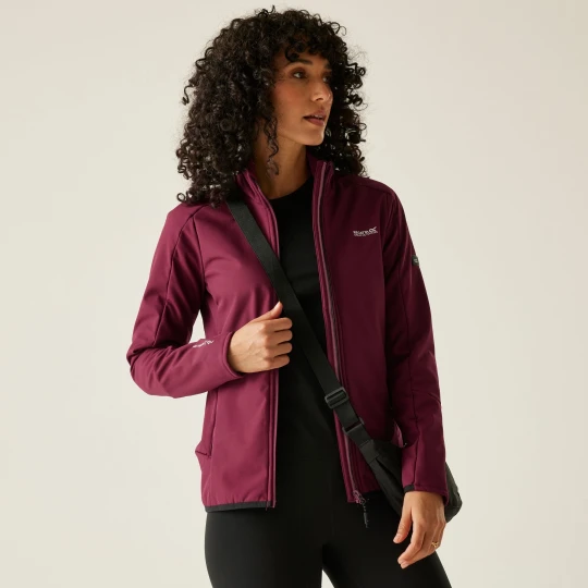 Zdjęcie produktu Regatta Kurtka damska softshell wodoodporny Moutdale Czerwony