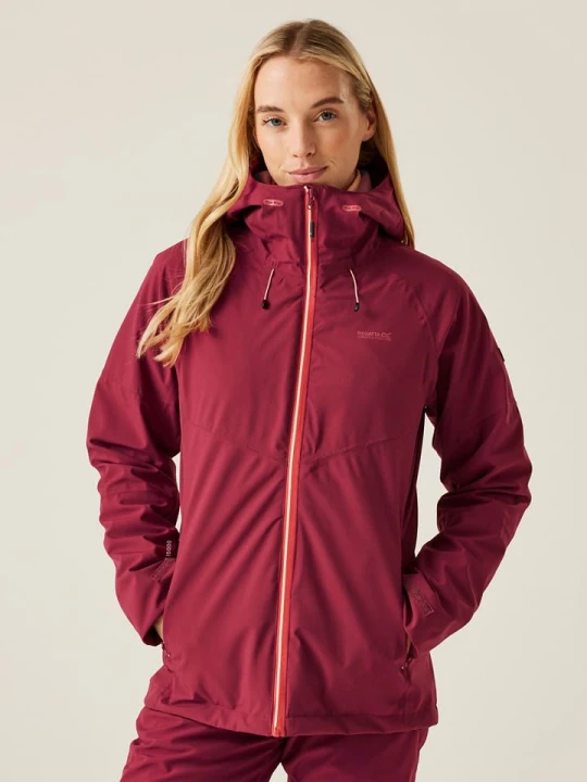 Zdjęcie produktu Regatta Kurtka funkcyjna 3w1 "Wentwood X" w kolorze czerwono-pomarańczowym rozmiar: 44