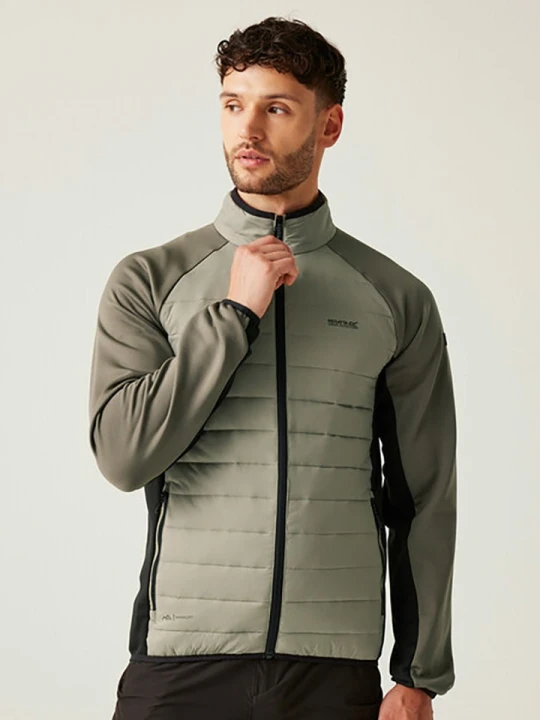 Zdjęcie produktu Regatta Kurtka hybrydowa "Clumber IV" w kolorze khaki rozmiar: S
