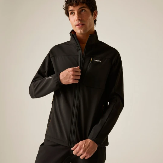 Zdjęcie produktu Regatta Kurtka męska softshell wodoodporny Mountdale Czarny