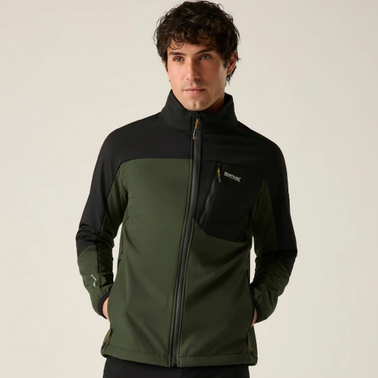 Zdjęcie produktu Regatta Kurtka męska softshell wodoodporny Mountdale Zielony