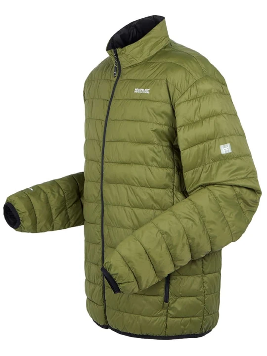 Zdjęcie produktu Regatta Kurtka pikowana "Hillpack II" w kolorze zielonym rozmiar: L