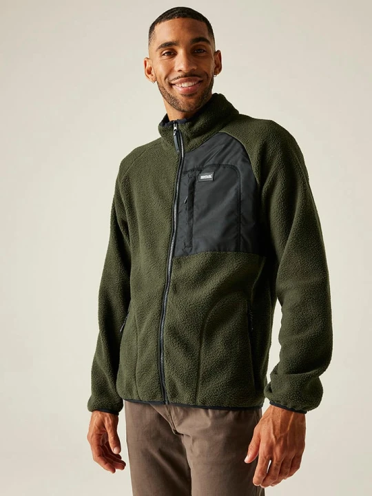 Zdjęcie produktu Regatta Kurtka polarowa "Frankie Borg" w kolorze khaki rozmiar: XL