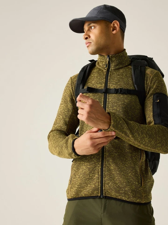 Zdjęcie produktu Regatta Kurtka polarowa "Newhill" w kolorze khaki rozmiar: XXL