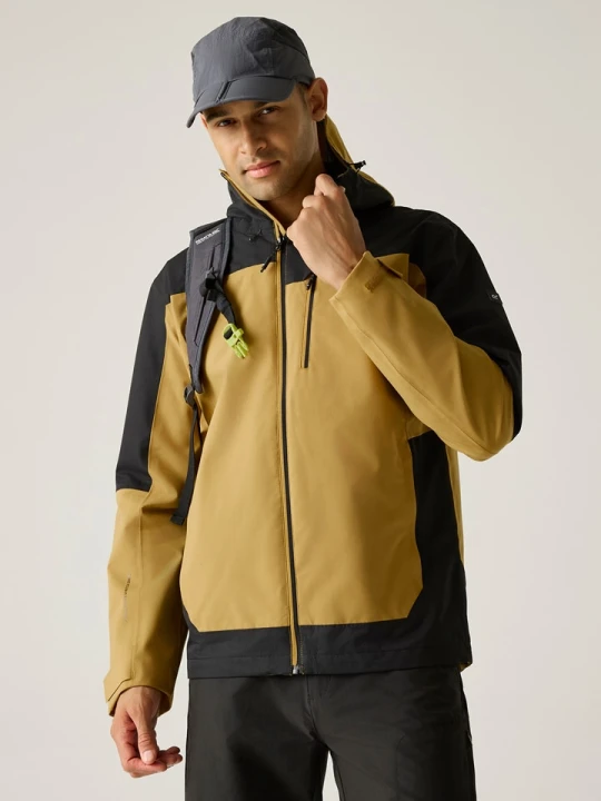 Zdjęcie produktu Regatta Kurtka przeciwdeszczowa "Highton IV Stretch" w kolorze żółtym rozmiar: XL