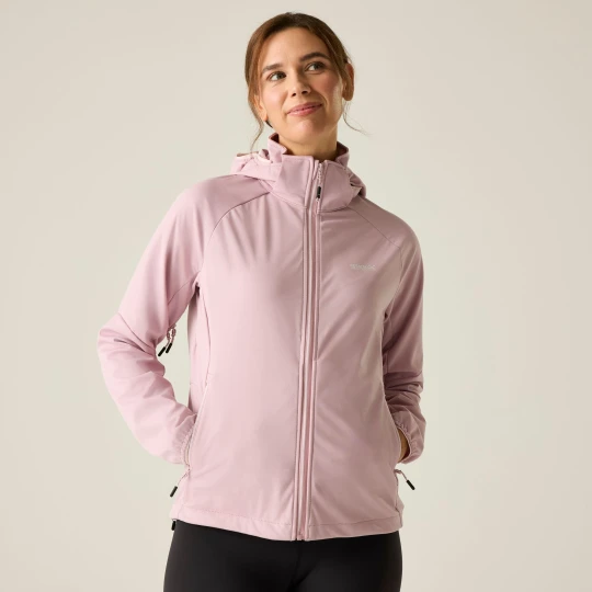 Zdjęcie produktu Regatta Kurtka softshell damska przeciwdeszczowa Bourda Fioletowy