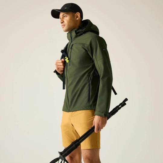Zdjęcie produktu Regatta Kurtka softshell męska z membraną Arana Zielony