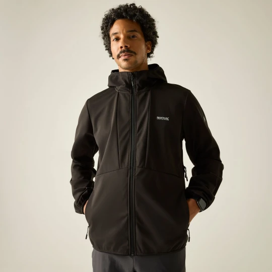 Zdjęcie produktu Regatta Kurtka softshell męska z membraną Tredmoor Czarny