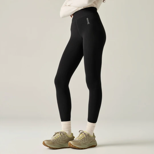 Zdjęcie produktu Regatta Legginsy damskie ocieplane Thermal Stretch Czarny