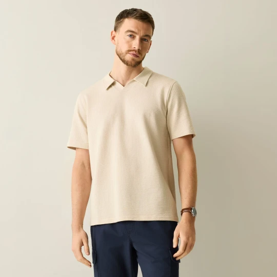 Zdjęcie produktu Regatta Life Koszulka polo męska Delray Beżowe