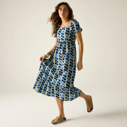 Zdjęcie produktu Regatta Orla Kiely Sukienka damska Midi Summer Niebieski