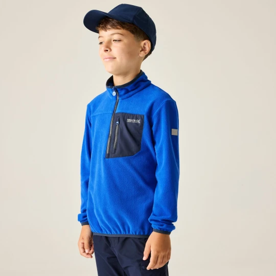 Zdjęcie produktu Regatta Polar dziecięcy z suwakiem 1/2 Junior Frankie Niebieski