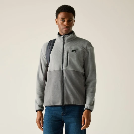 Zdjęcie produktu Regatta Polar męski rozsuwany Frankie Colour Block Szary