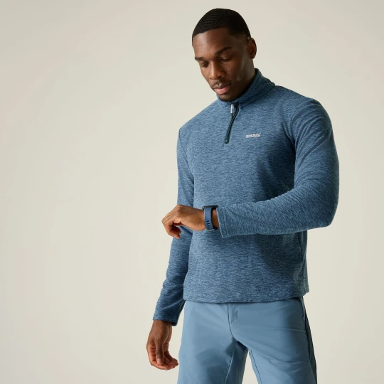 Zdjęcie produktu Regatta Polar męski z suwakiem 1 / 2 Thompson Marl Niebieski