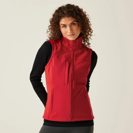 Zdjęcie produktu Regatta Professional Damska kamizelka Softshell Flux Czerwony