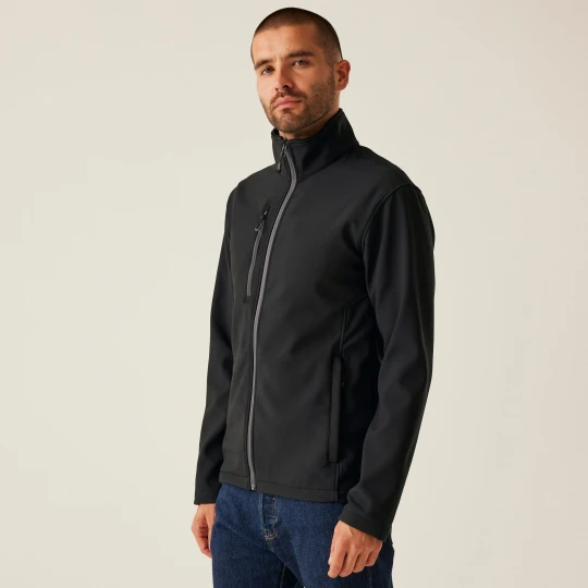 Zdjęcie produktu Regatta Professional Męska kurtka softshell z recyklingu Czarny