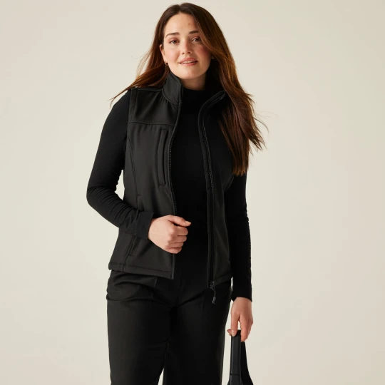 Zdjęcie produktu Regatta Professional Damska kamizelka Softshell Flux Czarny