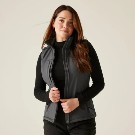 Zdjęcie produktu Regatta Professional Damska kamizelka Softshell Flux Szary