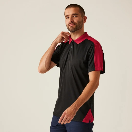 Zdjęcie produktu Regatta Professional Męska koszulka polo Contrast Czarny