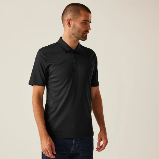 Zdjęcie produktu Regatta Professional Męska koszulka polo Honestly Made Czarny