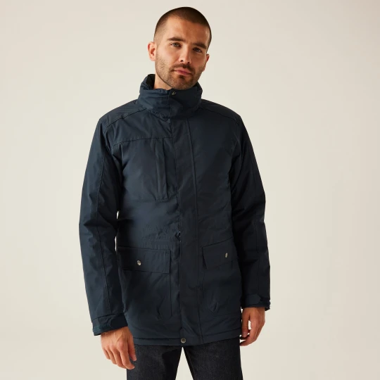 Zdjęcie produktu Regatta Professional Męska kurtka parka przeciwdeszczowa Darby III Niebieski