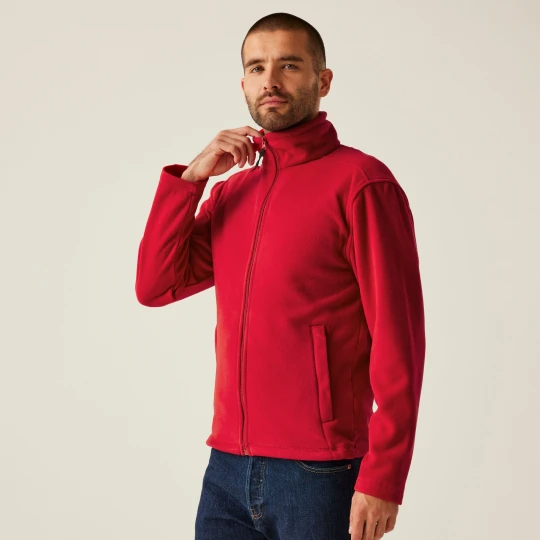 Zdjęcie produktu Regatta Professional Męski polar z suwakiem Micro Czerwony