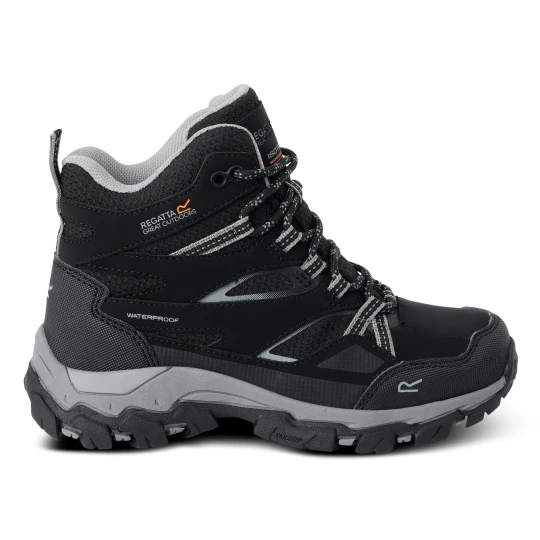 Zdjęcie produktu Regatta Buty dziecięce trekkingowe z membraną Holcombe III Czarny