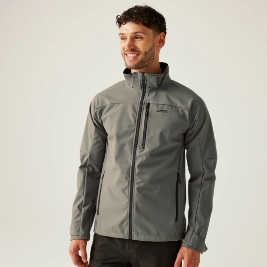 Zdjęcie produktu Regatta Kurtka softshell męska przeciwdeszczowa Arana Brązowy