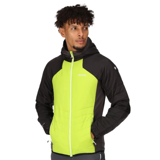 Zdjęcie produktu Regatta Kurtka softshell męska z kapturem Trutton Zielony