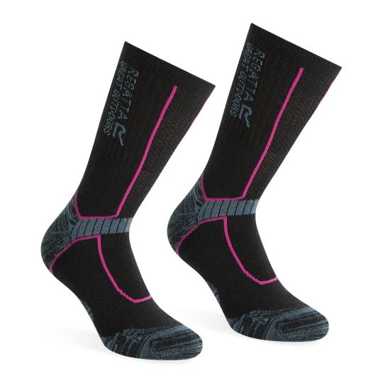 Zdjęcie produktu Regatta Skarpety damskie Merino Wool Hiker Czarny