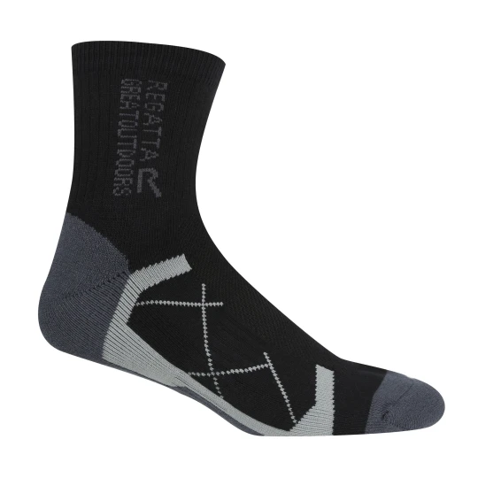 Zdjęcie produktu Regatta Skarpety męskie Outdoor Active 2-pak Czarny