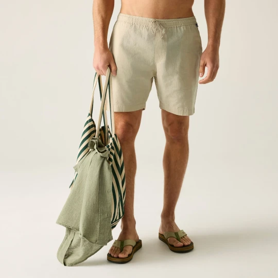 Zdjęcie produktu Regatta Spodenki męskie casual Hadlin Biały