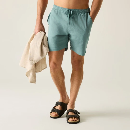 Zdjęcie produktu Regatta Spodenki męskie casual Hadlin Zielony
