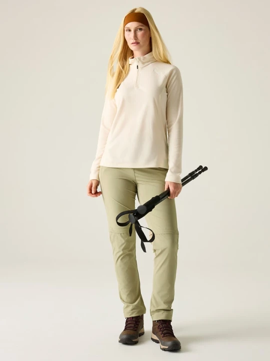 Zdjęcie produktu Regatta Spodnie funkcyjne Zipp-Off "Travel Light II" w kolorze khaki rozmiar: 46