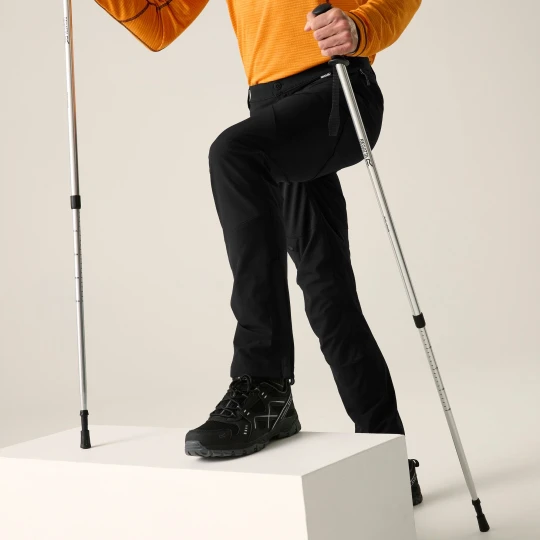Zdjęcie produktu Regatta Spodnie trekkingowe męskie Questra Czarny