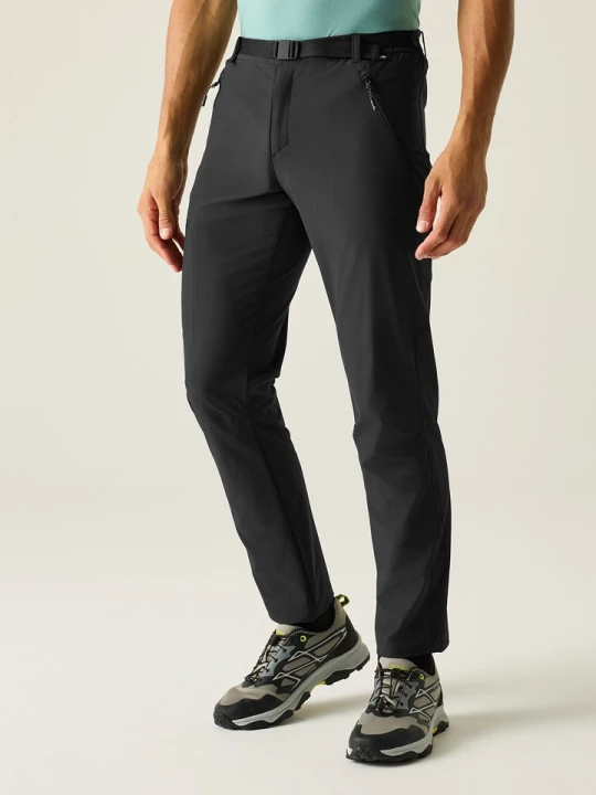 Zdjęcie produktu Regatta Spodnie trekkingowe "Xert Stretch" w kolorze czarnym rozmiar: 28
