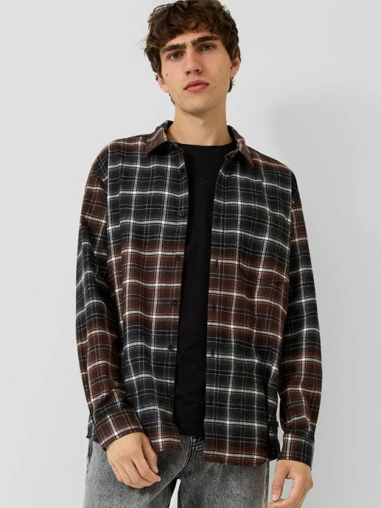 Zdjęcie produktu Regular Fit: Koszula flanelowa w kratkę QS