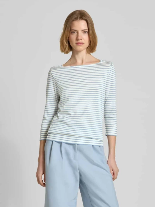 Zdjęcie produktu Regular Fit longsleeve z mieszanki lyocellu Windsor Jasnoniebieski