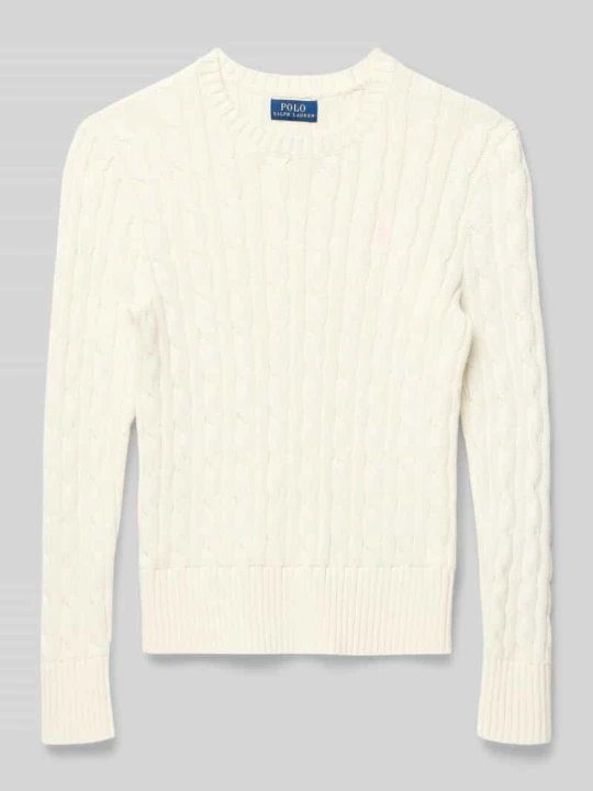 Zdjęcie produktu Regular Fit sweter z czystej bawełny Polo Ralph Lauren Biały